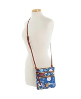 Women's Dooney & Bourke Kansas City Royals Game Day Triple Zip Crossbody Purse