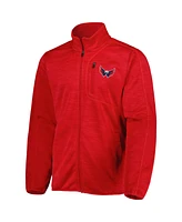 Men's G-iii Sports by Carl Banks Red Washington Capitals Closer Transitional Full-Zip Jacket