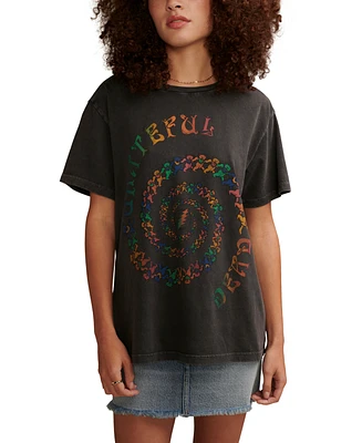 Lucky Brand Women's Grateful Dead Bears Classic T-Shirt