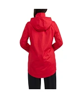 Ellen Tracy Women's Hi-Lo Hem Coated Rainwear