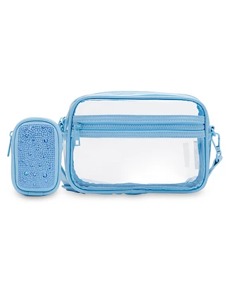 Madden Girl Remi Clear Camera Crossbody