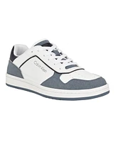 Calvin Klein Men's Landy Round Toe Lace Up Sneakers