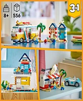 Lego Creator 31138 3-in-1 Beach Camper Van Toy Adventure Building Set