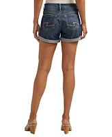 Silver Jeans Co. Women's Boyfriend Mid Rise Shorts