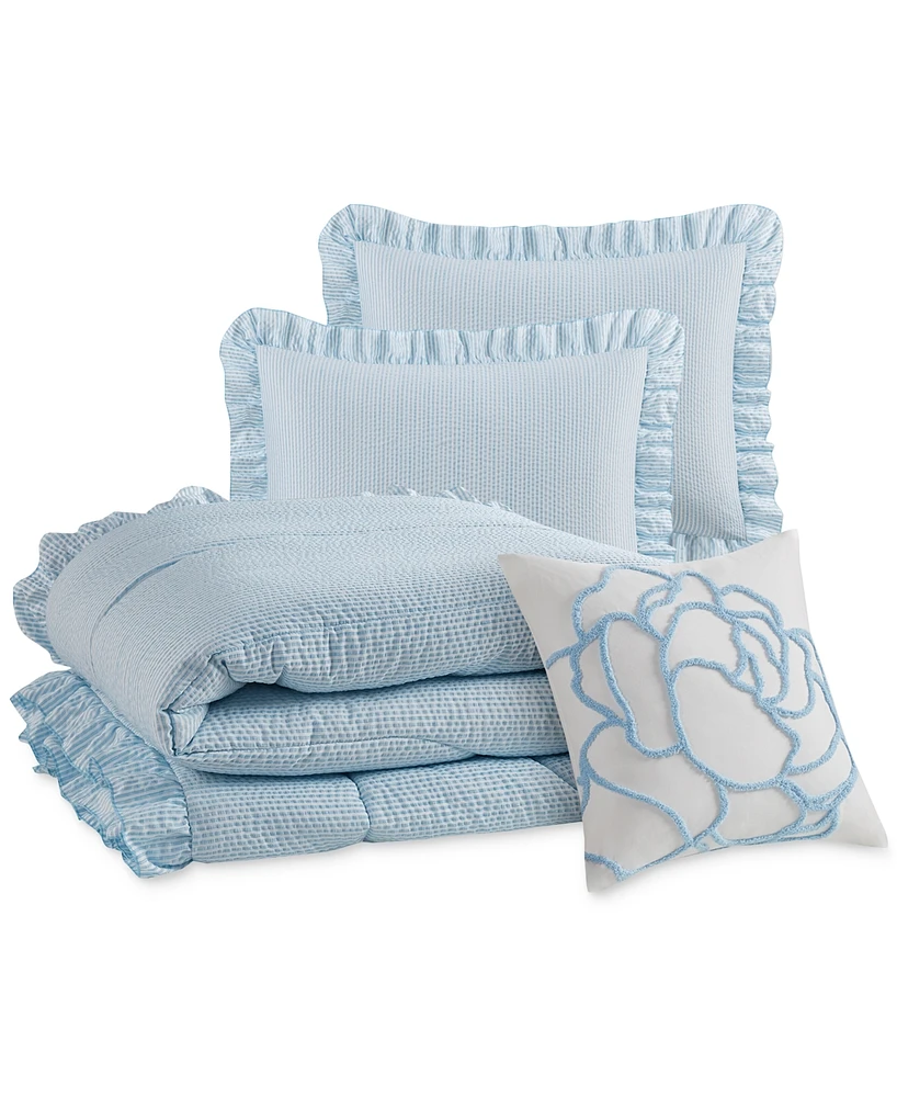 Jla Home Wren 4-Pc. Comforter Set, Created for Macy's