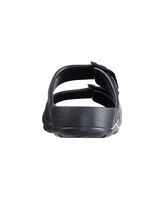 Totes Women's Double Buckle Adjustable Slide with Everywear