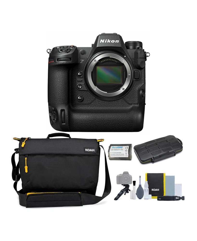 Nikon Z9 45.7MP Full Frame Fx-Format Mirrorless Camera Bundle with Accessories