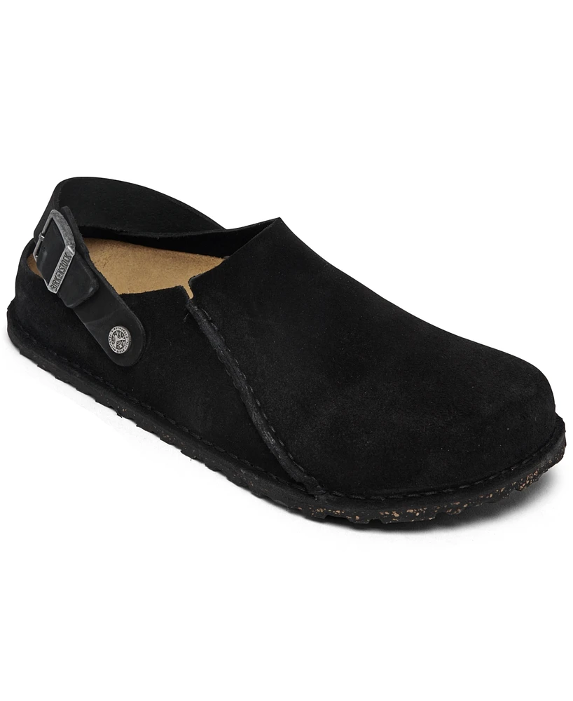 Birkenstock Men's Lutry 365 Suede Clogs from Finish Line