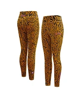 Women's Pro Standard Brown San Francisco 49ers Animal Print Leggings