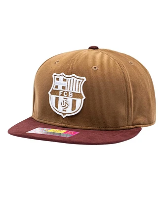 Men's Brown Barcelona Cognac Fitted Hat