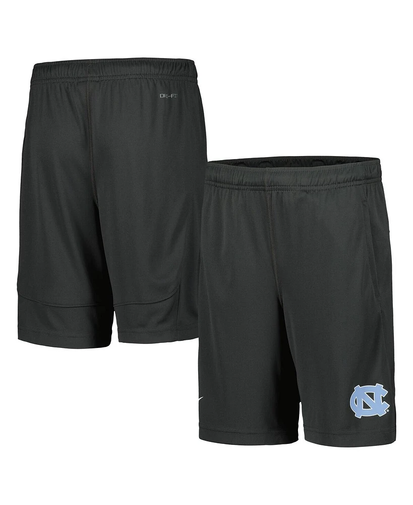 Big Boys Nike Anthracite North Carolina Tar Heels Performance Fly Shorts