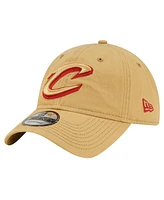 Men's New Era Tan Cleveland Cavaliers Team 2.0 9TWENTY Adjustable Hat