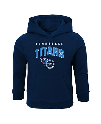 Toddler Boys and Girls Navy Tennessee Titans Stadium Classic Pullover Hoodie