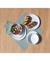 TarHong Natureone Craft Soft Matte Finish Coupe Salad Plates, Set of 6