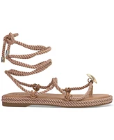 I.n.c. International Concepts Women's Mabry Lace-Up Flat Sandals, Created for Macy's