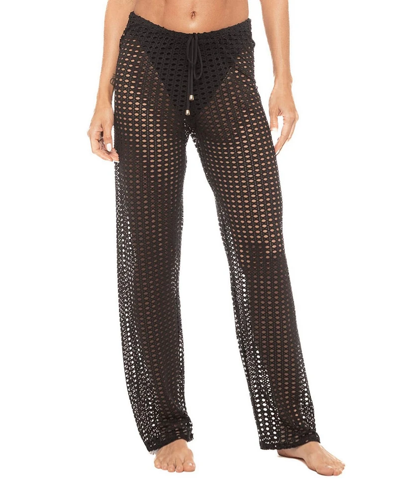 Guria Beachwear Women's Lattice Pants Cover-up