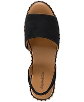 Style & Co Women's Reesee Slip-On Slingback Espadrille Flat Sandals, Created for Macy's