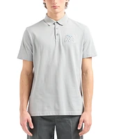 A|X Armani Exchange Men's Regular-Fit Tonal Logo Polo Shirt