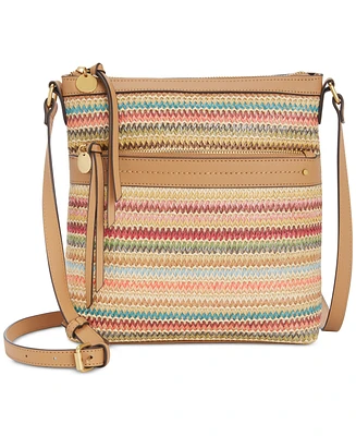 Style & Co Straw North South Crossbody Bag, Created for Macy's