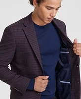 Tommy Hilfiger Men's Modern-Fit Check Sport Coat