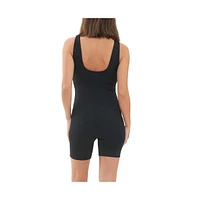 Ripe Maternity Luxe Knit Short Body Suit Black