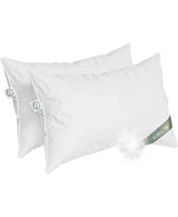 East Coast Bedding Elite European Down Dream Set of 2 King Pillow 800 Fill Power