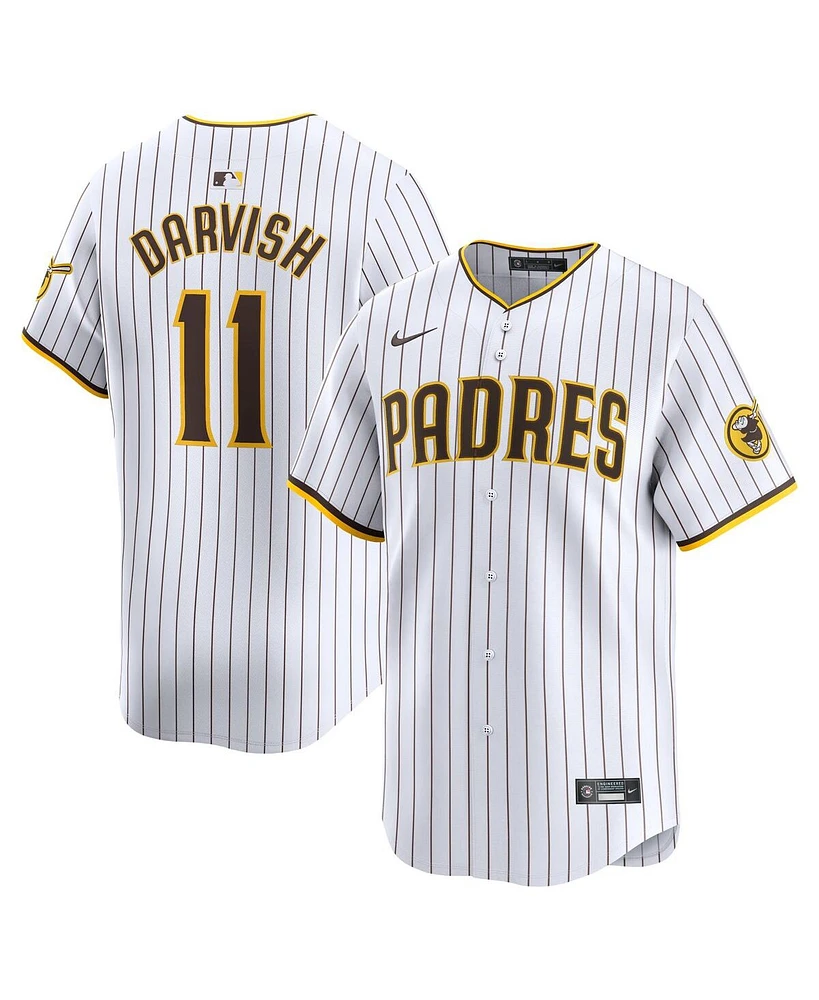 Men's Nike Yu Darvish White San Diego Padres Home Limited Player Jersey