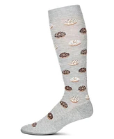 MeMoi Men's Donuts 8-15 mmHg Graduated Compression Socks