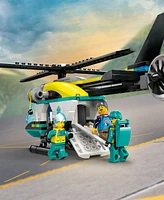 Lego City Emergency Rescue Helicopter Building Kit 60405, 226 Pieces