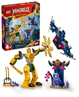 Lego Ninjago Arin's Battle Mech Ninja Toy Set 71804, 104 Pieces