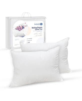 Continental Bedding Down Alternative Pillow - Standard/Queen Set of 2