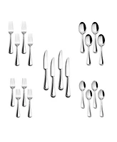 Kitchinox Stainless Steel Seaport 20 Piece Flatware Set, Service for 4