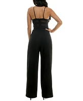 Emerald Sundae Women's V-Neck Sleeveless Tie-Waist Jumpsuit