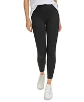 Dkny Sport Women's Rainbow Pride Logo Balance Compression 7/8 Leggings