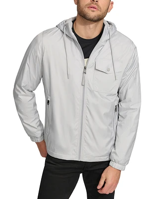 Calvin Klein Men's Polar-Fleece-Lined Windbreaker