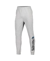 Men's Msx by Michael Strahan Gray Carolina Panthers Lounge Jogger Pants