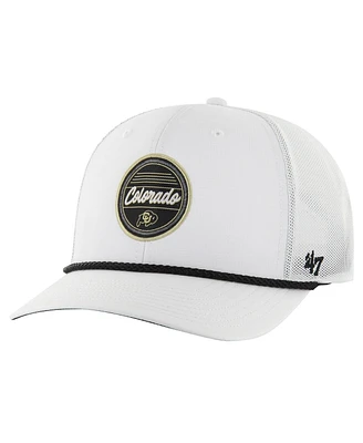 Men's '47 Brand White Colorado Buffaloes Fairway Trucker Adjustable Hat