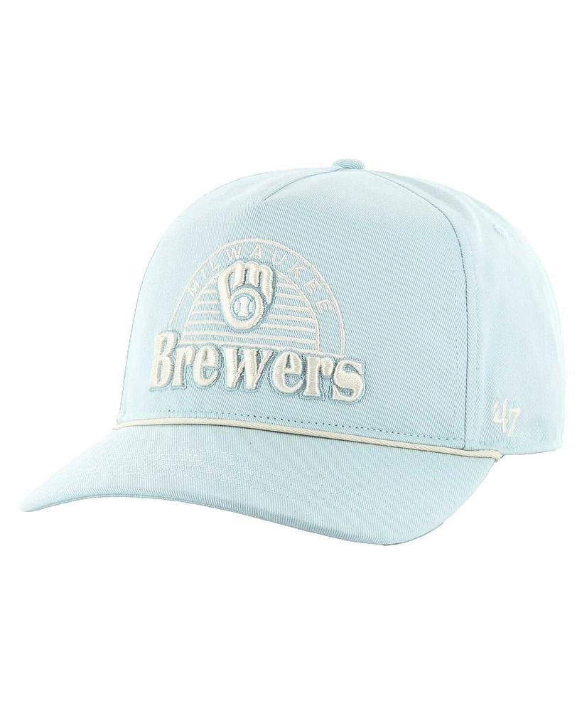 Men's '47 Brand Blue Milwaukee Brewers Wander Hitch Adjustable Hat