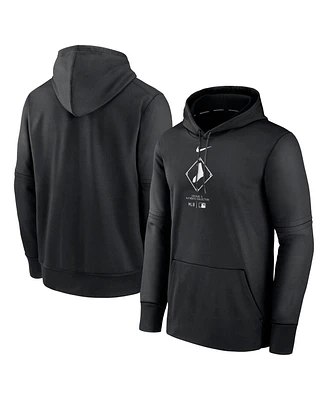 Men's Nike Black Chicago White Sox City Connect Practice Performance Pullover Hoodie