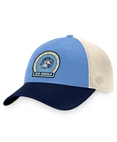 Men's Top of the World Carolina Blue North Carolina Tar Heels Refined Trucker Adjustable Hat