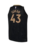 Big Boys Nike Pascal Siakam Black Toronto Raptors 2022/23 Swingman Jersey - City Edition