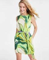 Sam Edelman Women's Printed Palm Shift Dress