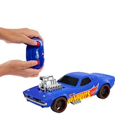 Hot Wheels 1:16 Scale Rc Rodger Dodger Usb-Rechargeable Toy Car, Battery