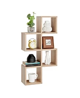 Cubby Chessboard Wall Shelf, Horizontal or Vertical