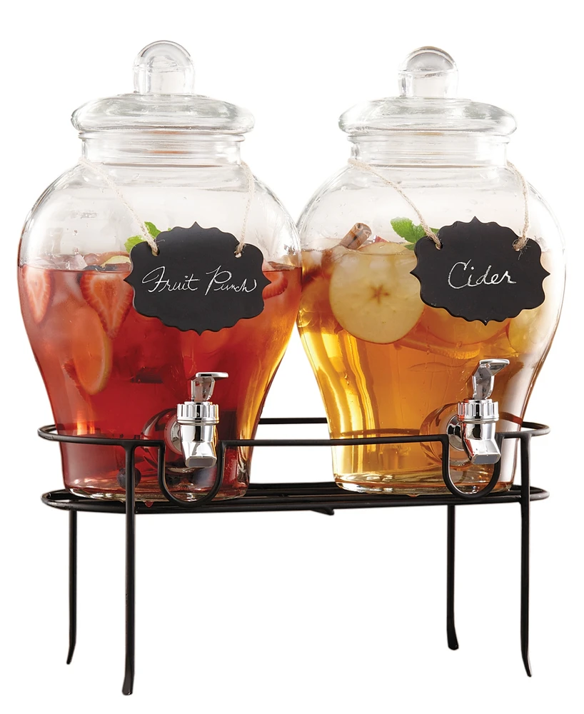 Style Setter Sanford Set Of 2 Beverage Dispenser