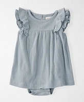 Little Planet by Carter's Baby Girls Organic Cotton Pointelle Bodysuit Dress