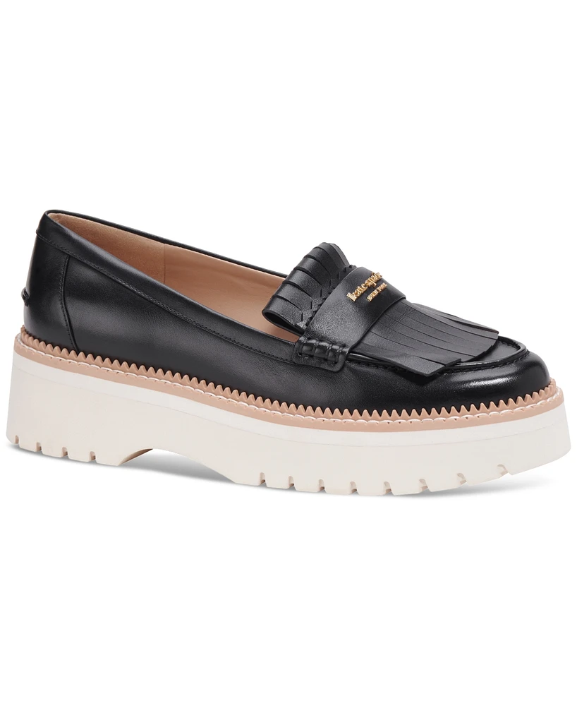 Kate Spade New York Women's Caddy Kiltie Loafer Flats