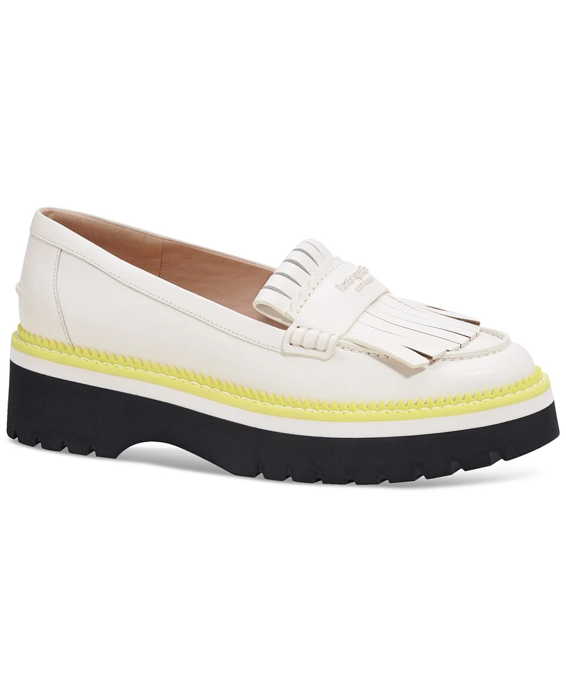 Kate Spade New York Women's Caddy Kiltie Loafer Flats