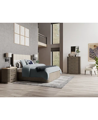 Frandlyn 3pc Bedroom Set (King Bed + Chest + Stone Top Nightstand)