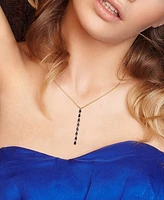 Sapphire Lariat Necklace (2 ct. t.w.) in 10k Gold, 16-1/2" + 1" extender
